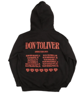 Don Toliver Love Sick 2023 Concert Tour Official Merch Black Hoodie